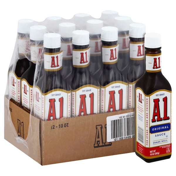 A.1. Steak Sauce A Retail 10 oz., PK12 00054400000085 - main